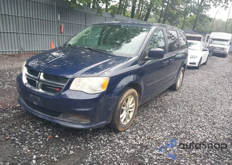 2013 Dodge Grand Caravan Sxt из США, поврежденный, VIN 2C4RDGCG7DR629215